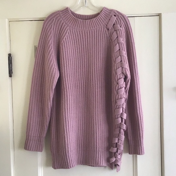 TOBI Blush Chunky Knit Oversized Sweater - Picture 2 of 5